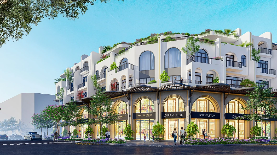 Khu nhà ở phố mới Văn Giang