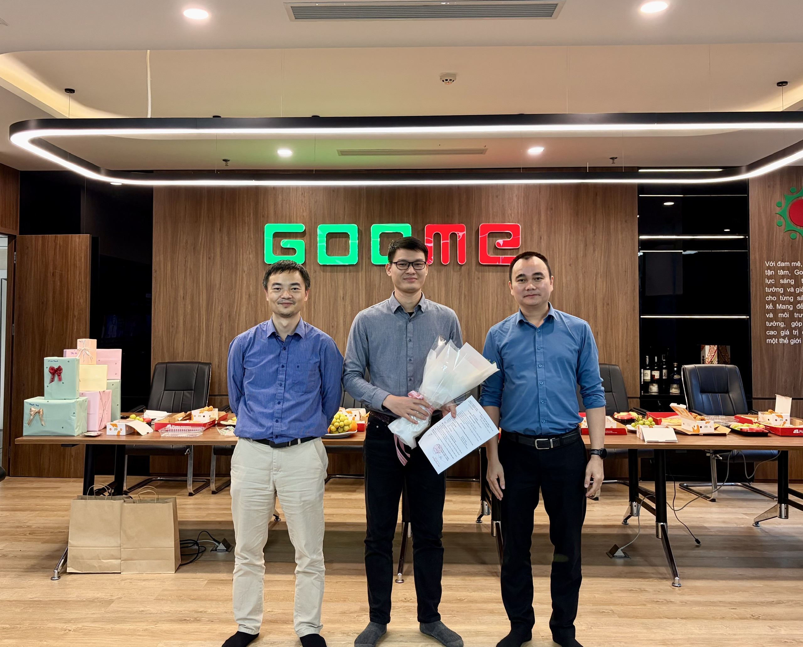 Lễ thành lập và bổ nhiệm Trưởng phòng Kiến trúc 5, Phòng Kiến trúc 6 Bổ nhiệm Trưởng phòng Kiến trúc 2, phó nhóm Điện, Nước, ĐHKK